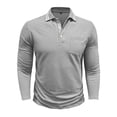 thumbnail image 4 of pstuiky camisas de manga larga para hombre, Cárdigan informal de manga larga con botones y bolsillo para hombre camisetas de hombre xxxl, 4 of 7