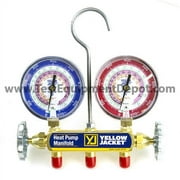 Yellow Jacket 42041 Heat Pump Manifold only, R/22/407C/410A, F