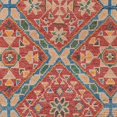 thumbnail image 5 of Momeni Nomad Wool Hand Knotted Rust Area Rug 5' X 8', 5 of 7
