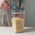 thumbnail image 4 of Clear Plastic Sealed Food Tank Moisture-proof Fresh-keeping Storage Box Snack Cereal Jar Container  Yellow  M, 4 of 10