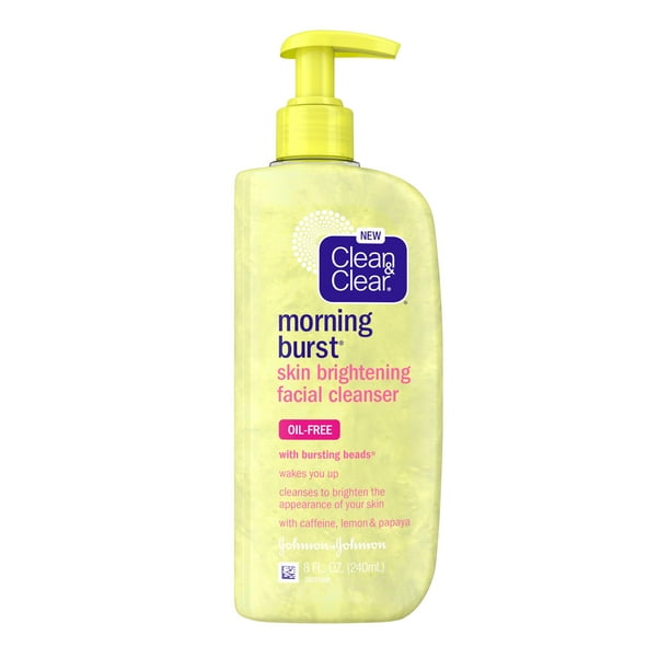 Clean & Clear Morning Burst Liquid Facial Cleanser, Combination Skin