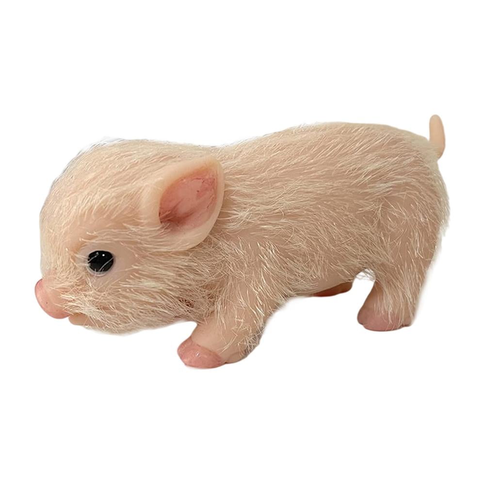 Tiny Animals ~ Pig Sleeping Gift Cute Decor ~ Vivid Mouse Pad Baby Piglet 