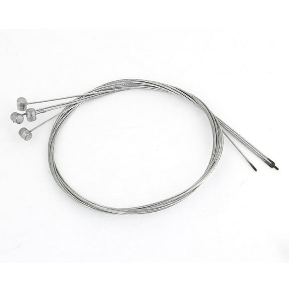 Unique Bargains 4 Pcs Bicycle Bike 1.2mm Dia Hand Front Brake Cable Wire 75cm
