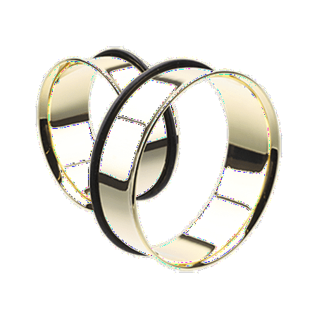 

Supersize Gold Plated Single Flared Ear Gauge Tunnel Plug