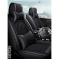 thumbnail image 2 of Cojín de asiento de coche, funda de asiento universal todo incluido para las cuatro estaciones, de lino, 2 of 5