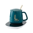 thumbnail image 2 of Taza de Cerámica MYRVA con Calentador Eléctrico y Cuchara, 2 of 4