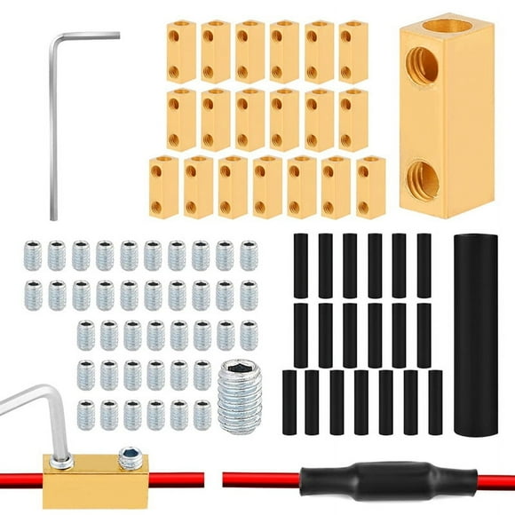 20pcs 8 Gauge Wire Connectors,8 AWG Docking Connector Quick Wiring Connection Terminal 20A Wire Terminal Connectors Wire