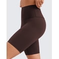 thumbnail image 4 of CRZ YOGA Butterluxe Biker Shorts 8'' High Waisted Yoga Workout Womens Running Shorts, 4 of 4