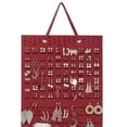thumbnail image 4 of Boucle d'Oreille en Feutre Sac de Rangement, Sac Suspendu Bijoux Mural, 4 of 5