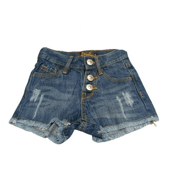 Skyhi Girls Blue Denim Shorts Size 3T