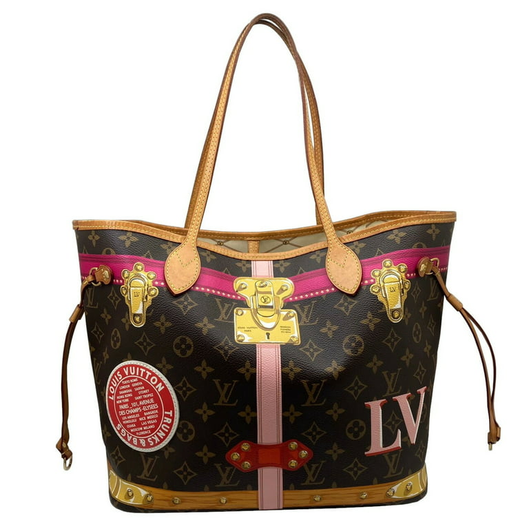 Used Louis vuitton lv trunk style messenger bag, Luxury, Bags