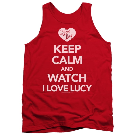 I Love Lucy - Keep Calm And Watch - Tank Top - X-Large