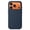 Midnight, variant on Lpalce for iPhone 17 Pro Max Silicone Case, Compatible with MagSafe and Camera Control Button,With Two Connection Points Soft-touch Slim Fit Magnetic Phone Protection Cover 6.9＂ - Bright Guava