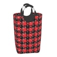 thumbnail image 2 of Picia Christmas With Snowflakes Laundry Basket With Handles Laundry Hamper Toys Storage Organizer Foldable Bucket Washing Bin Dirty Clothes Bag For Home Bathroom Bedroom Dorm, 2 of 6