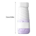 thumbnail image 2 of Thinsony Lightweight Small Portable Backpack Umbrella Protects Rain And UV Waterproof And Durable Purple, 2 of 6