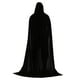 thumbnail image 4 of Capa con capucha,Capa larga con capucha para cosplay de Halloween para niños,Capa con capucha de terciopelo para niños de Halloween,Capa infantil Túnica Traje de mago Lavado a, 4 of 8