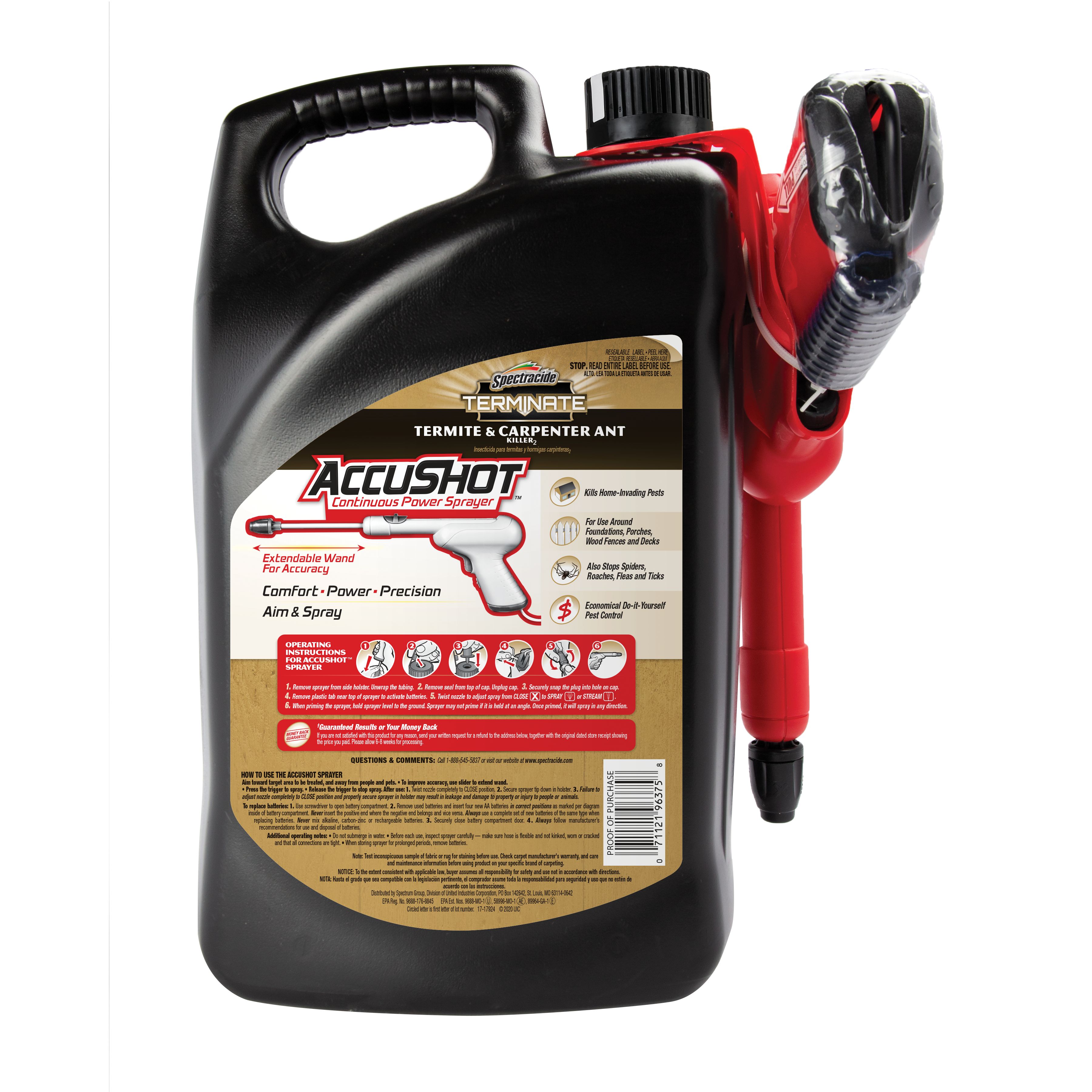 Spectracide Terminate Termite & Carpenter Ant Killer, 1.33 gal. photo 7