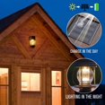 thumbnail image 4 of FloreceBien Linterna solar – Luces solares colgantes al aire libre – 1 paquete de linternas LED impermeables con energía solar, diseño vintage para paisaje, patio, jardín, camino, playa, decoración, 4 of 7