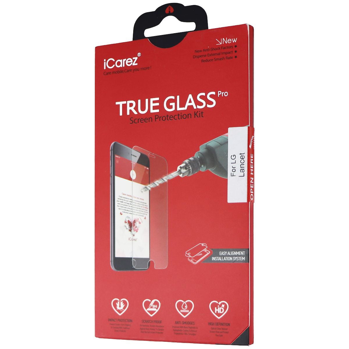 icarez screen protection kit for iphone 7 how to install