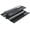 Black-2U, variant on 1U Horizontal Rack Mount Cable Management Unit with Panel Plastic 19" Rack Mount