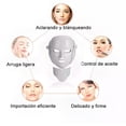 thumbnail image 3 of Máscara Facial Luz Led 7 Colores Antiarrugas Blanca con Cuello, 3 of 6