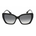 thumbnail image 2 of Burberry 0BE4366F 3980T3 Women's Black Cat Eye Frame Sunglasses, 2 of 2