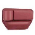 thumbnail image 4 of Leather Car Seat Storage Organizer with Charging Port, Multifunctional Front Seat Gap Filler for Phones, Wallets, and Cups, 4 of 7