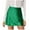 Green, variant on Kaemgyyd Mini Skirts for Women Satin Silk High Waisted Split Slit Hem A-Line Fashion Party Short Skirt