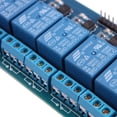 thumbnail image 4 of Módulo de relé de 5 V CC de canal con optoacoplador Compatible con Arduino UNO R3 MEGA 1280 DSP ARM PIC AVR STM32 Raspberry Pi Xemadio 221569, 4 of 9
