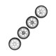 thumbnail image 3 of Neumáticos RC 1/10 RC Car Tires Ruedas de plástico para HSP 94122/94123/TT01/WF06 1/10 RC Car ANGGREK Otros, 3 of 8