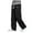 Black, variant on Men's Casual Pants Classic Straight Leg Trousers for Everyday Wear Brown M