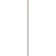 thumbnail image 4 of Ekena Millwork 47"H x 1"T Cimarron PVC Adjustable Decorative Slat Wall Panel Kit, Unfinished (contains 23 Slats + 1 Straight Edge Starter Slat), 4 of 15
