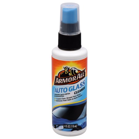 Car Window Cleaner - Car Accessories - Auto Glass Cleaner, 4 oz. Bottles - 3 Pack