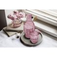 thumbnail image 5 of Zanzer Pink/Purple Vintage Bedside Night Carafe Set with Glass Tumbler Perfect for Storing Water, Juice and Other Drinks on Desktop/Shelf, 5 of 5