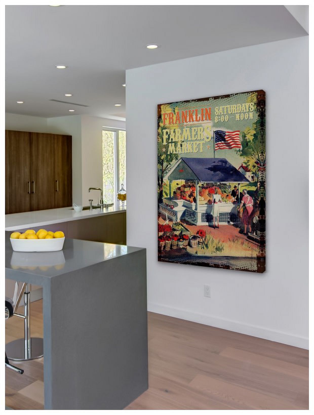 Marmont Hill "Farm Fresh Produce" Painting Print on Canvas