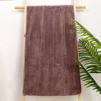 Oggfader Bath Towels on clearance Snowflake Velvet Bath Towel Absorbent Bath Towel Household Non Shedding Hair Beauty Salon Sweat Steaming Bathrobe Bath Towel Coffee