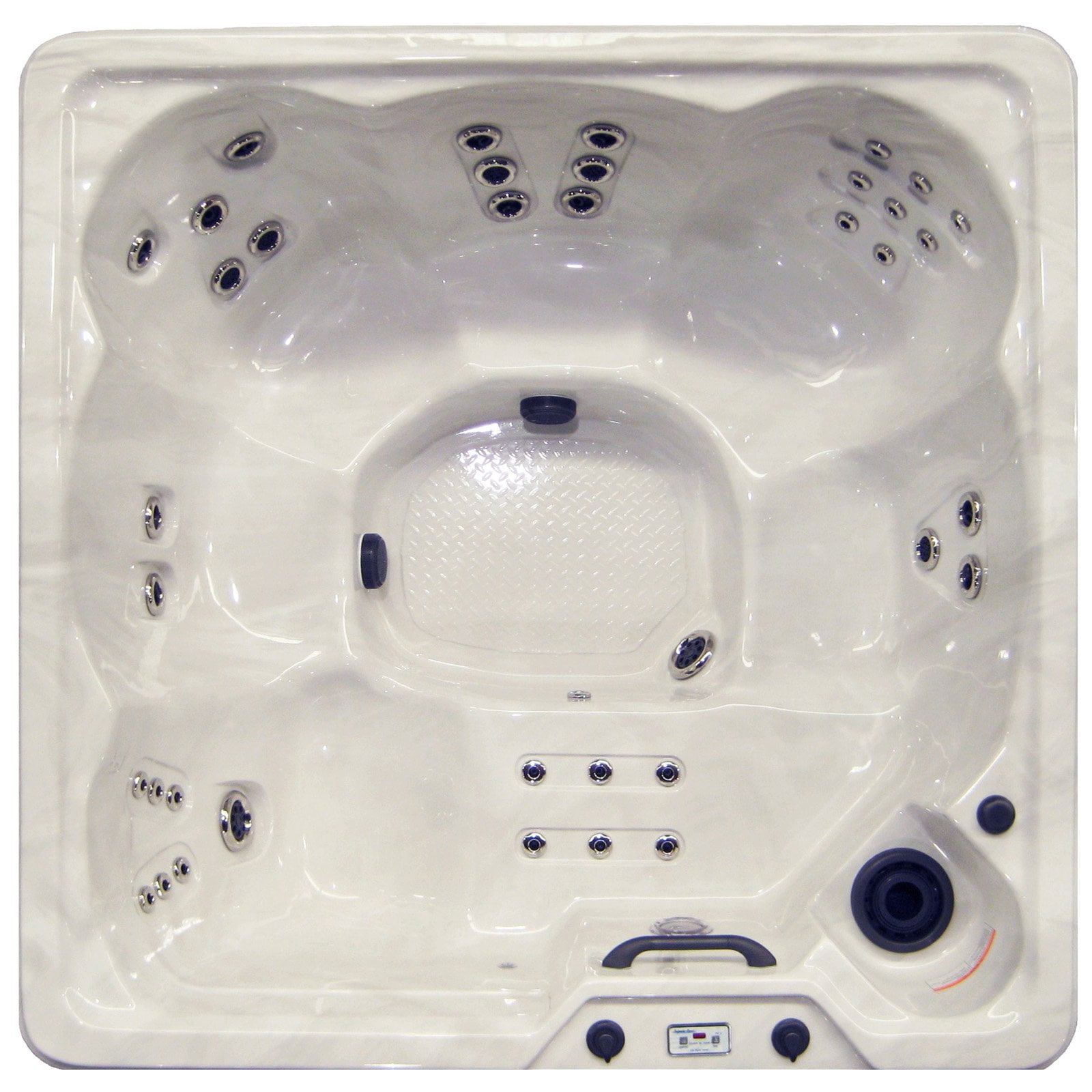 Home And Garden Spas 6 Person 51 Jet Hot Tub Walmart Com