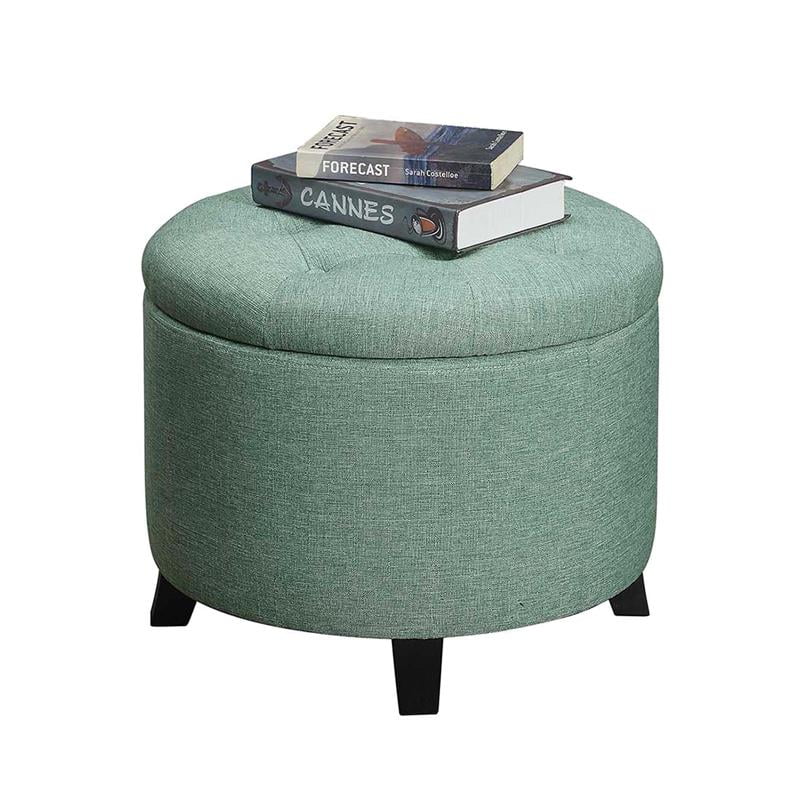 Mint green ottoman discount