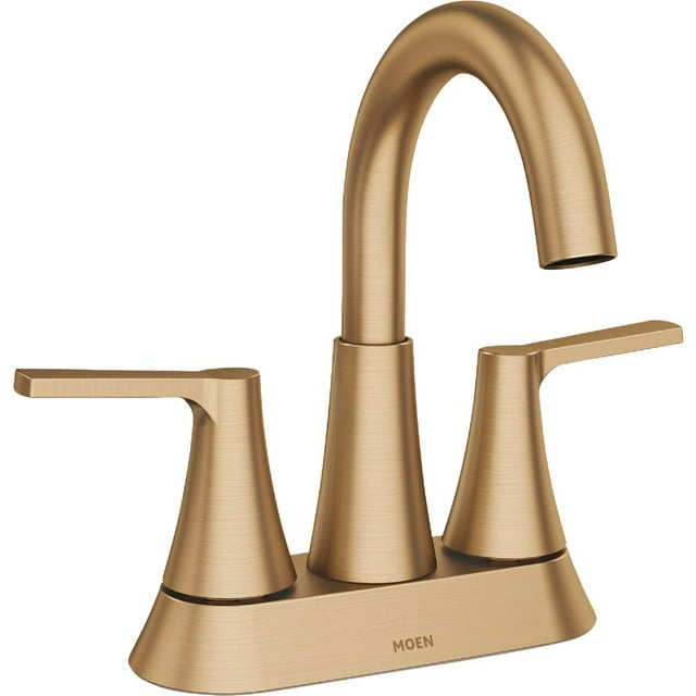 Grifo Moen 84311BZG Lavabo 2 Manijas Bronce Dorado