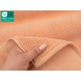 thumbnail image 4 of American Soft Linen, Slip Reducer Bath Rug, 100% Cotton 20x34 inches, Soft Absorbent Bath Mat Rugs, Malibu Peach, 4 of 6