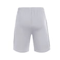 thumbnail image 5 of longantii Men's Tear Away Shorts with Side Snap Knee Hip Replacement Kit After Surgery Post Surgery Adaptive Cotton Shorts Without Pocket Light Gray M, 5 of 6