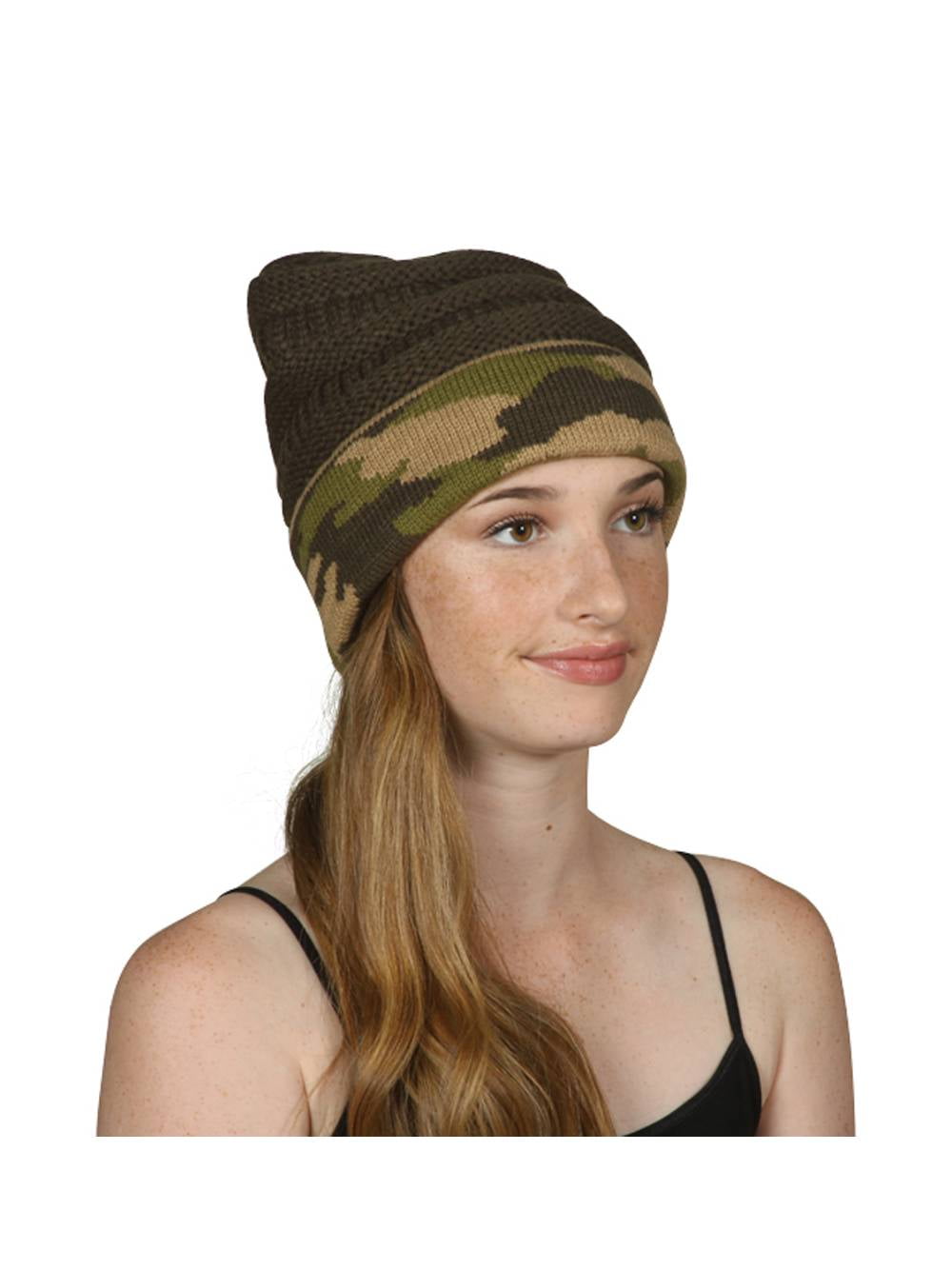 Gravity Threads Soft Camouflage Cuff Beanie