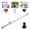 Grey, variant on New Jet Nozzle Power Washer for Garden Hose, with 3 High-Pressure Nozzles, Turn Any Hose into High Pressure Water Jet for Patio Garden Outdoor Cleaning.(Grey)