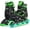 Green, variant on Blade Roller Skates for Boys Girls with Light Up Wheel,Adjustable Inline Skates for Kids Ages 6-12 Outdoor & Indoor Black