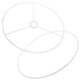 thumbnail image 6 of GOOHOCHY 1 Pair Lamp Shade Ring Diy Pendant Lamp Frame Hanging Light Rack E27 Base Pendant Light Frame, 6 of 8