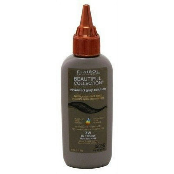 Clairol Beautiful Ags Collection #3W Rich Walnut 3 Ounce (88ml) (6 Pack)