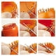 thumbnail image 3 of Mini máquina de telar, telar de ganchillo de alambre, diseño ergonómico naranja, liberación automática, tejedor de ganchillo de alambre duradero seguro para sombrero, bufanda, calcetines, 3 of 5