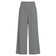 thumbnail image 6 of Ruimatai Women's Yoga Wide Leg Pants High Waist Side Pocket Loose Fit Flowy Workout Daily Loungewear Trousers, 6 of 9