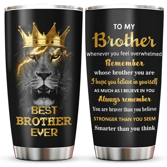 Vaso Muilzon de acero inoxidable Brother Gift de 20 oz