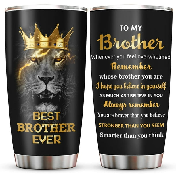 Vaso Muilzon de acero inoxidable Brother Gift de 20 oz